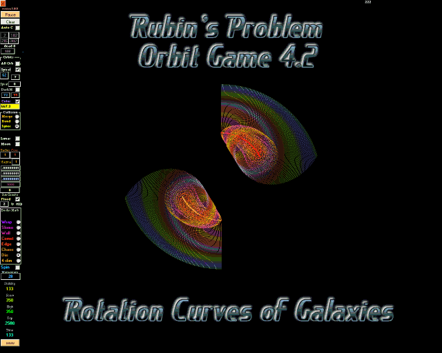 Rubin's Problem - Rotation Cruves of Galaxies