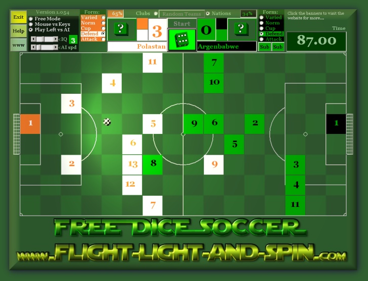 Free Strategy Soccer Game