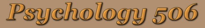 Psychololgy 506