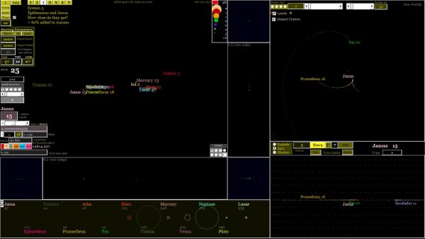 Epimetheus and Janus algorithm