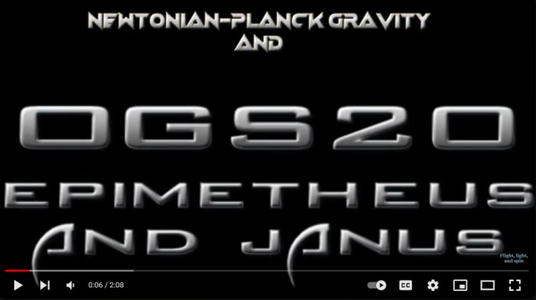 Video Newtonian-Planck gravity